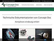 Tablet Screenshot of concept-doc.com